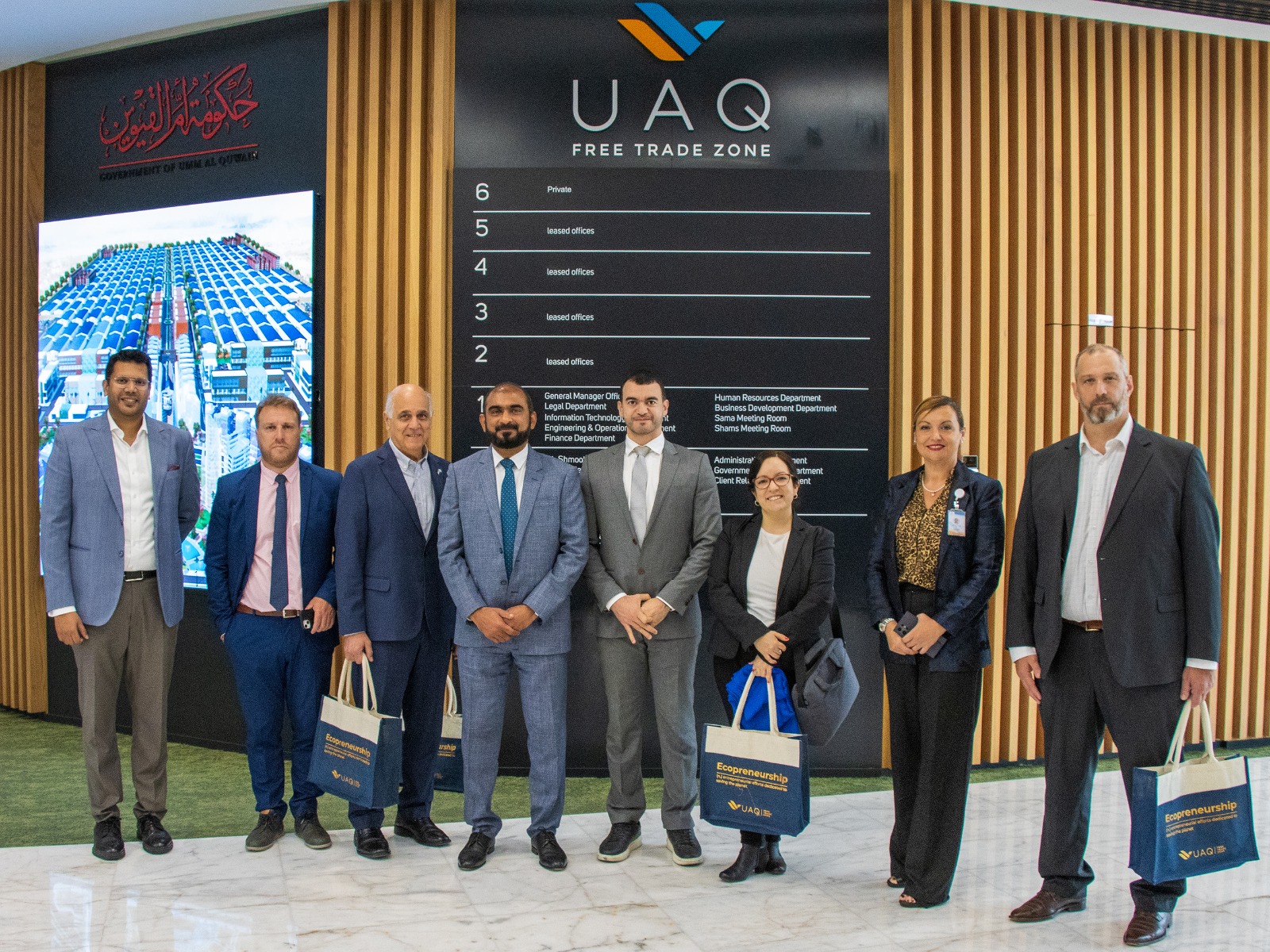 Argentine Business Delegation Explores Investment Opportunities at UAQFTZ